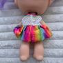 Kindi Kids Snack Time Friends Rainbow Kate Doll approx. 25 cm. Used Please see photos Image 9