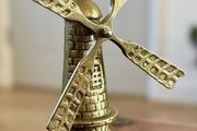 Vintage brass Windmill with bell