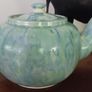 Carrig Ware ,Spongeware/ dripware Teapot Image 6