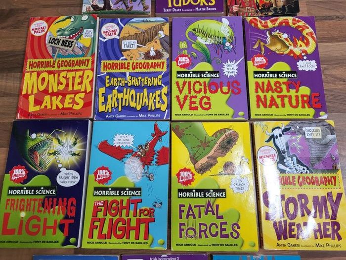 14 x Horrible Histories Books