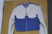 denim and fleece jacket