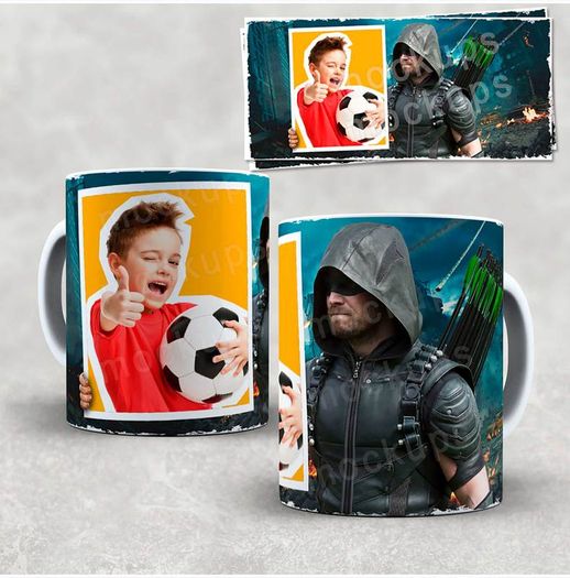 Selfie with Superheroes Gift Novelty Mug