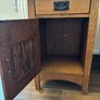 Solid oak bedside tables Image 5