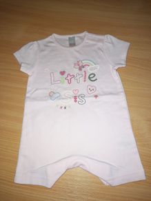 Baby's summer baby grow, age 0-3 months