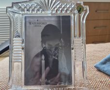 Vintage Unused Waterford Crystal 6x4 Glass Frame in Original Packaging.