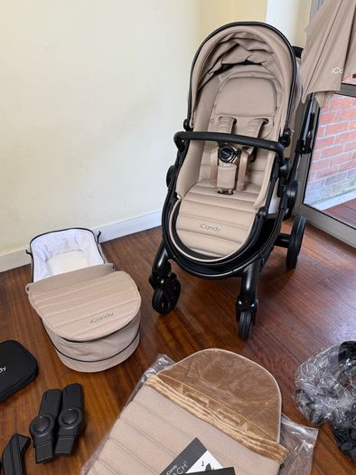 New ICandy peach 7 travel system pram buggy