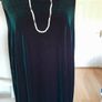 VINTAGE Ronnie Nicole  Green Velvet Coat & Dress Image 6