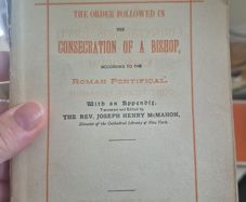 consecration of a bishop by Joseph Henry McMahon