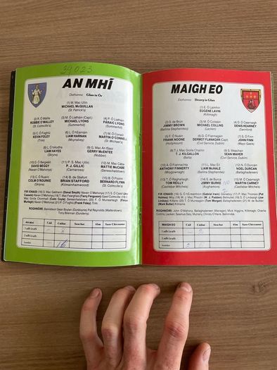 1988 GAA All Ireland Football Final and Semi Final Match Day Programmes