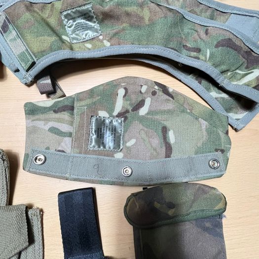JobLot MTP Mk4 Osprey Body Armour Brassards, Collars, Shoulder Pads, Pouches