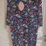 Nwt Jolie Moi Abstract Dress Uk 16 Image 3