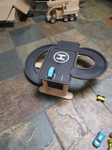 Plan Toys Race n Play parking garage