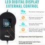 800W Aquarium Heater, Submersible Fish Tank Water Heater with External Color LED Digital Temperature Controller Image 2
