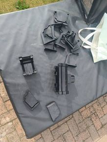 plastic gutter and attachments