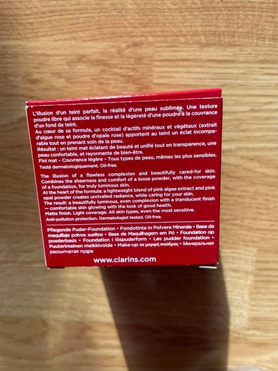 Clarins Skin Illusion Powder