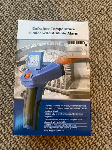 InfraRed Temperature Finder with Audible Alarm DT-8665