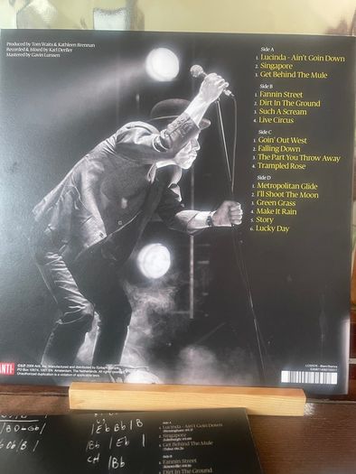Tom Waits - Glitter And Dome Live (plus 7" and gig ticket)