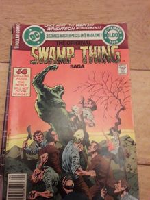 The Original Swamp Thing Saga No 17 DC comic.