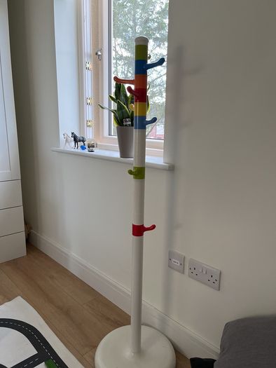 ikea children standing coattrack