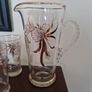 mid century jug & glasses Image 2
