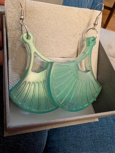 Hand made Resin Earrings