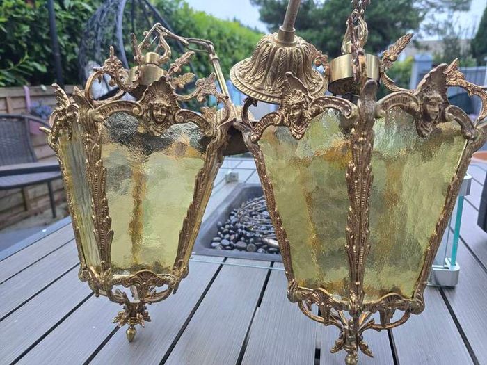 Brass Hall Lanterns