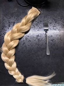 Elsa's wig