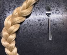 Elsa's wig