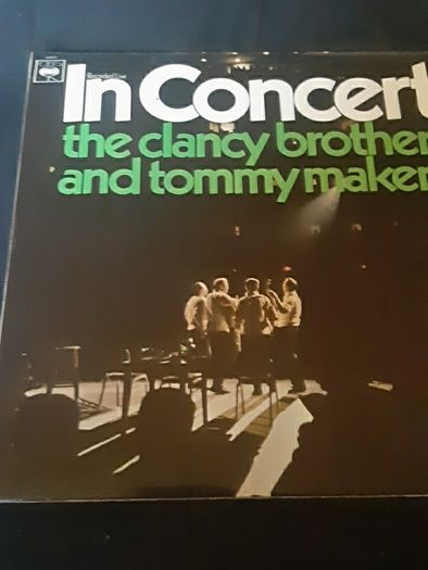 record in concert  the Clancy brothers
