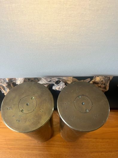 WW2 25 Pounder Shells