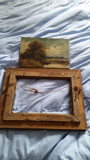 George Frost oil on canvas - circa 1818