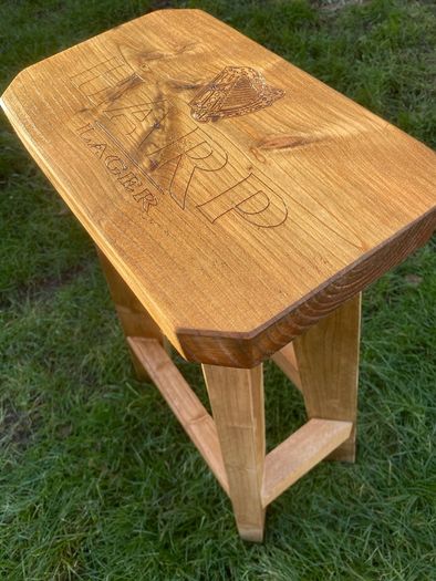 Hand Made Custom Built Home Bar Garden Stools