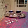 Vintage Condiment Set - Silver Plated Image 7