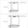 Round set tables - Free Delivery Nationwide Image 4