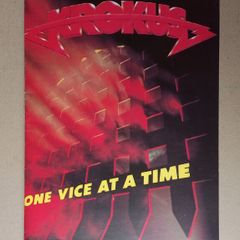 Krokus original vintage tour programme Metal Rock
