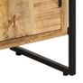 4-Tier Bookcase 80x30x180 cm Rough Mango Wood Image 2
