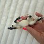 2013 Schleich White Arabian Mare approx 4" Horse Pink Braids D-73527 Used Please see pictures Image 7