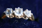 Vintage 9Ct Yellow Gold 375 Cocktail  Ring 1,14g size J