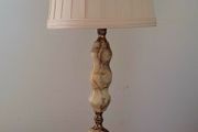 Mcm "Marmo Lusso" Onxy &amp; Brass table lamp