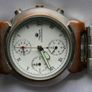King Quartz Chronograph Watch Water Resistant New Battery Image 3