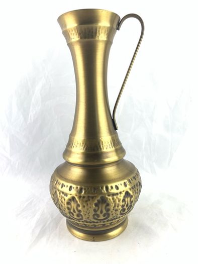 Vintage metal vase