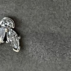 Pandora Sparkling Flower Cluster Earrings -Brand new