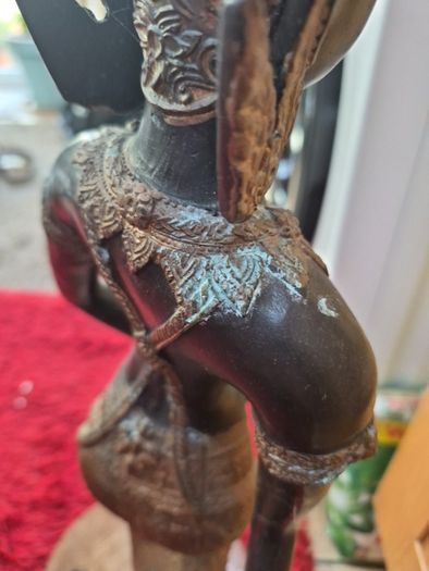 Vintage Thai Bronze Sculpture