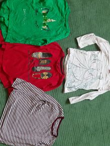 tops girls set of 4