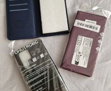 Samsung S22 Ultra phone cover blue with 3 cards slots