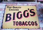 Biggs - Metal Sign