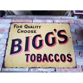 Biggs - Metal Sign
