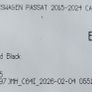 VW Passat 2015-2024 car mats Image 2