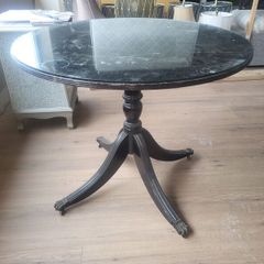 Vintage , flip top pod table