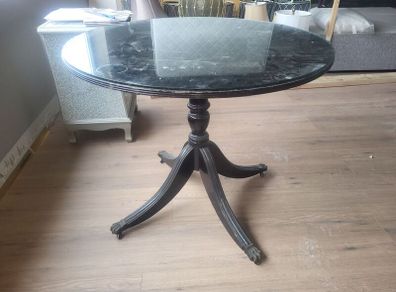 Vintage , flip top pod table